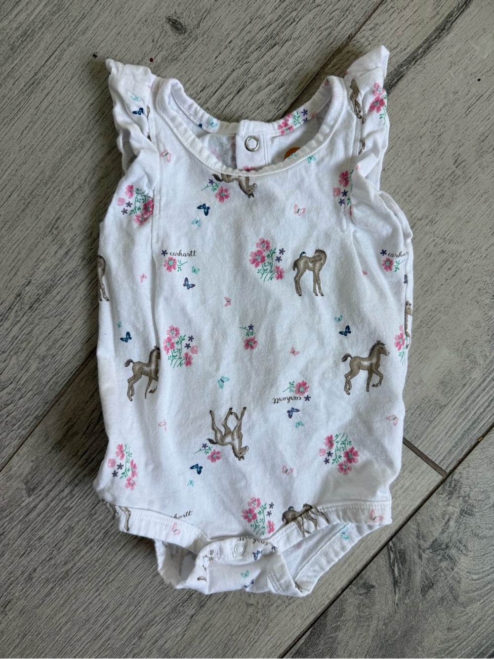 Carhartt Horses Infant Bodysuit